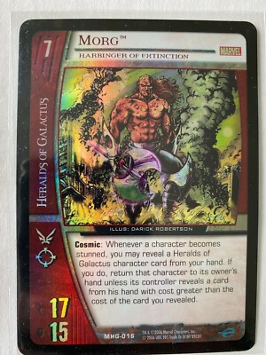 VS System Morg Harbinger of Extinction FOIL - Marvel Heralds of Galactus MHG-016