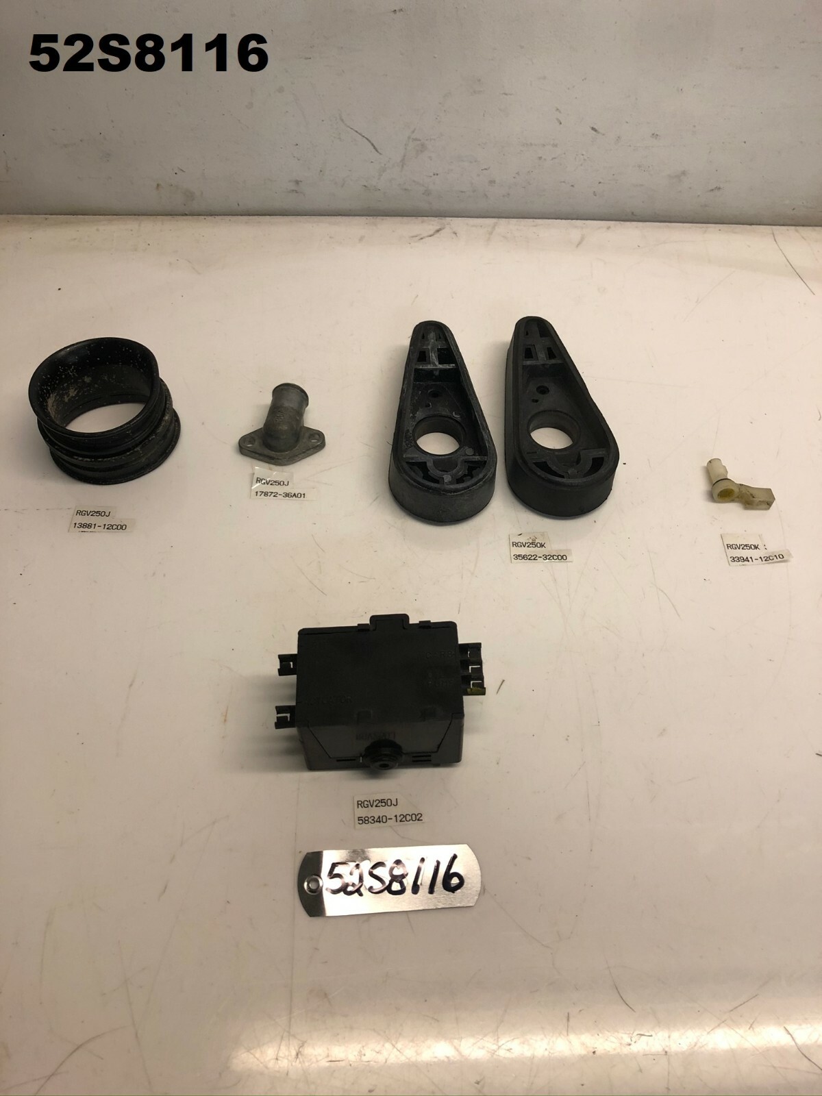 はに。 SUZUKI RGV 250 VJ21 1988 - 1989 MIXED PARTS GENUINE OEM