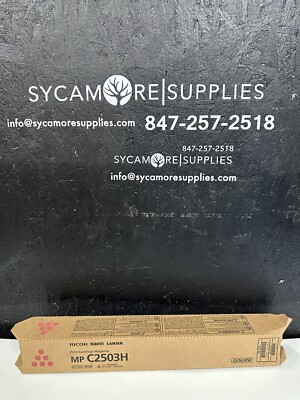 Genuine Ricoh Savin Lanier 841920 841927 MP C2503H Print Cartridge Magenta