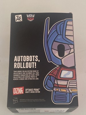   New DZNR Transformers Optimus Prime Yume What s Inside Edition Plush Toy #01