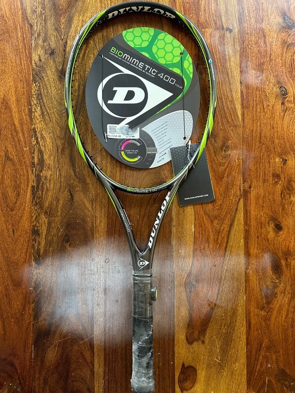 BRAND NEW! old stock 2011 Dunlop Biomimetic 400 Tour Tennis 