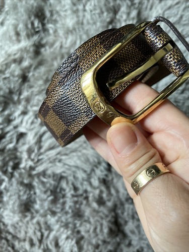 Louis Vuitton M613 ブラウンレザーベルト Louis Vuitton ブラウンレザーベルト - メルカリ