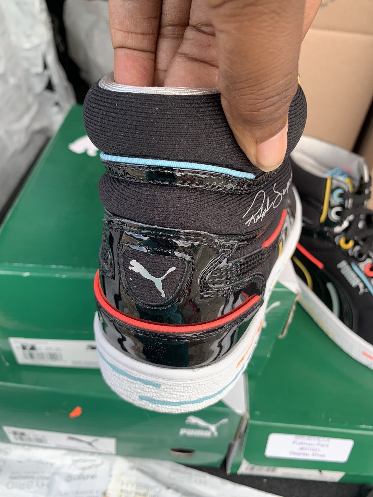 puma ralph sampson pink