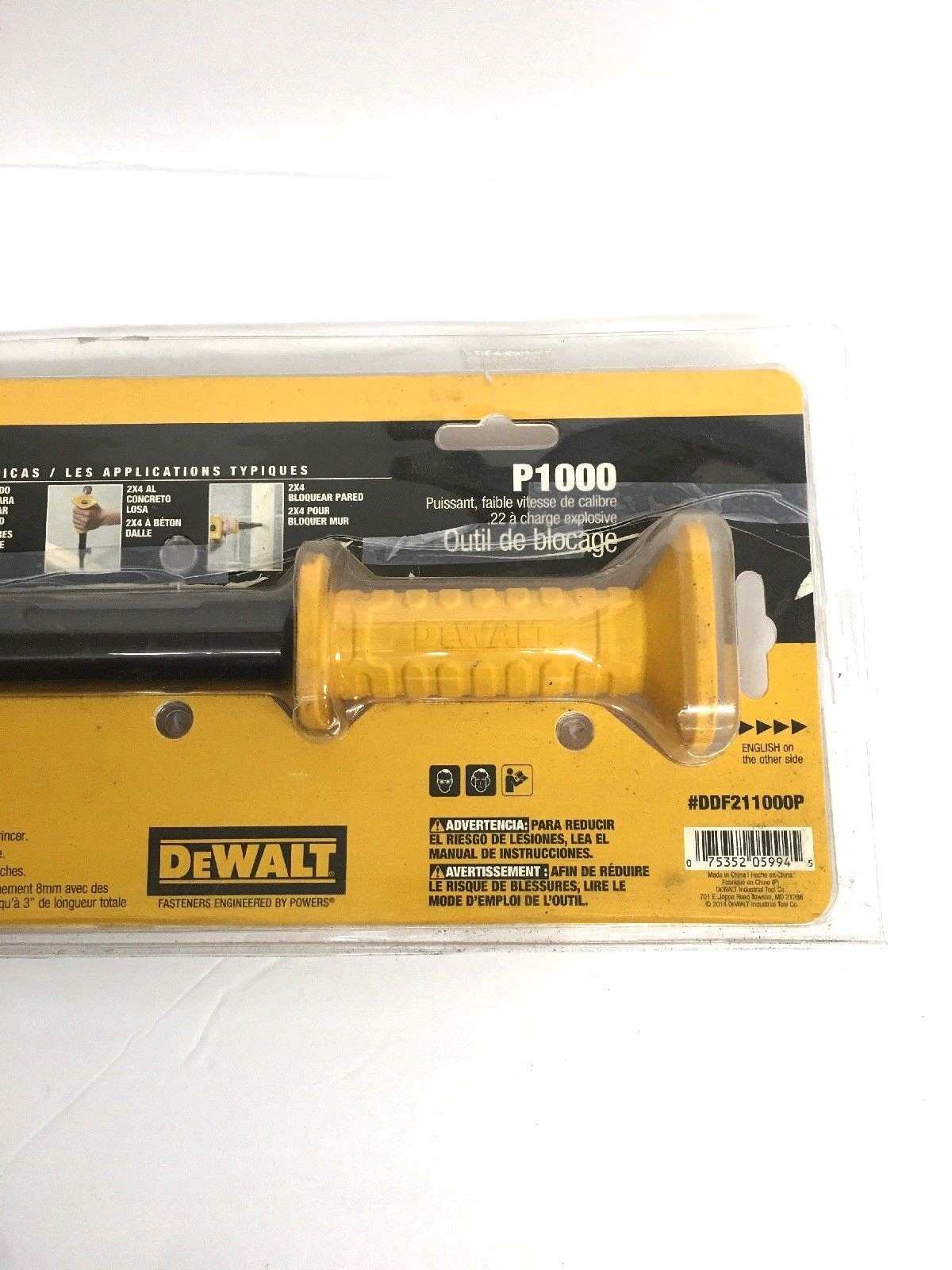 **NEW** DEWALT Single Shot Powder Actuated Hammer Tool - P1000