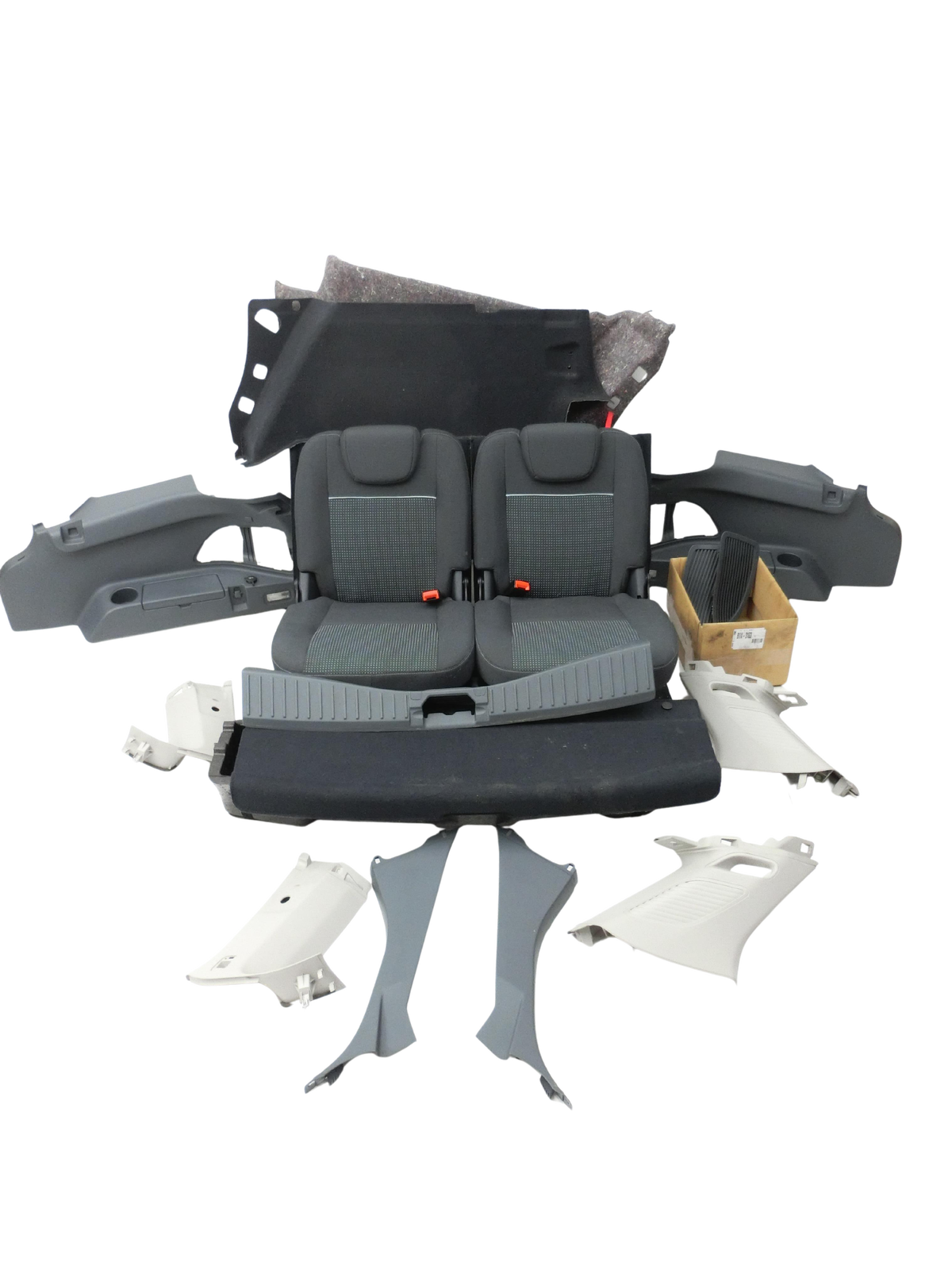 Seats back seatbank Additional Set Kit e Straight Rear for Ford Grand C-Max II 10-15 - Bild 1