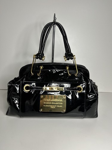 Dolce & Gabbana ローズ 懐中時計 トートバッグ ブラック DOLCE & GABBANA ドルガバ トートバッグ (Dolce & Gabbana