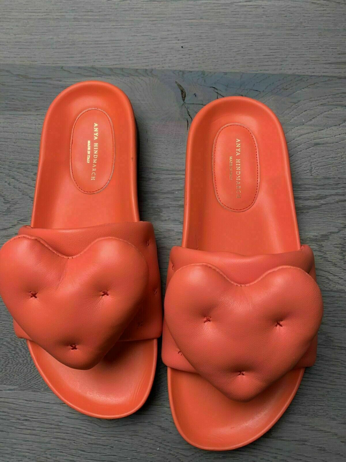 anya hindmarch fur slipper