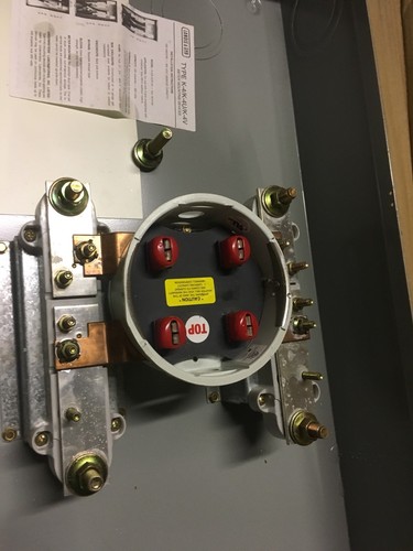 Landis & Gyr 400A 1 PHASE 3W 120/240V 3R METER SOCKET BASE no lugs #6405