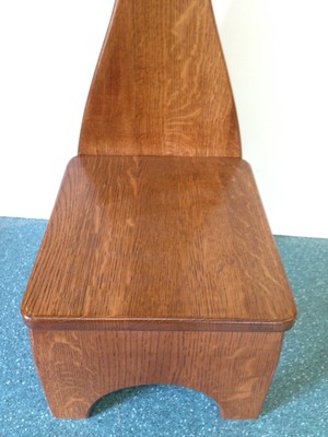SOLID Q/Sawn WHITE OAK Step Stool/ Bench with Handle with Michaels Cherry Stain