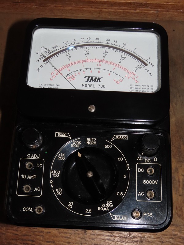 MultimÃ¨Tre Analogique Tmk Mod. 700