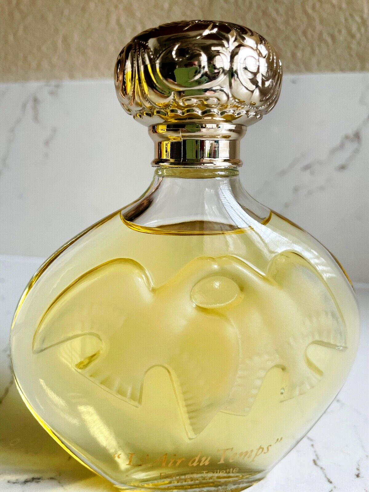 NINA RICCI VINTAGE L'Air du TEMPS LALIQUE Perfume HUGE Bottle 6.6