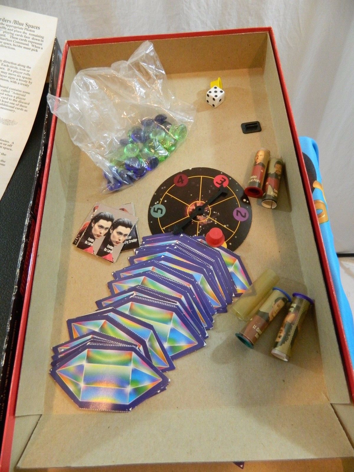 Star Trek The Next Generation Game of the Galaxies Cardinal 1993