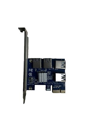 PCIe 1 to 4 PCI express 16X slots Riser Card PCI-E 1X to External 4 PCI-e Slot