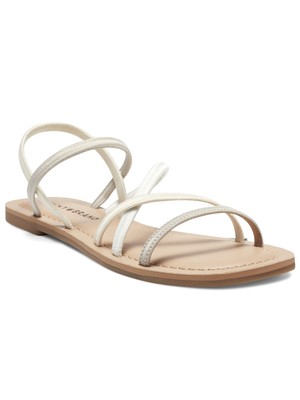 

LUCKY BRAND Женские серые сандалии без шнуровки с круглым носком и ремешками, размер 9 м, Серый, LK-BIZELL