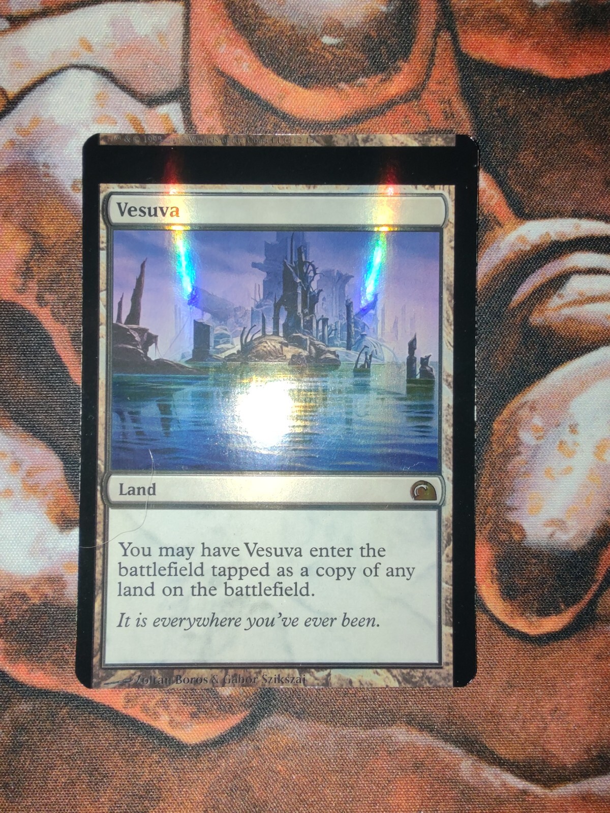 MTG ヴェズーヴァ foil FOIL NFC Miscut Vesuva FTV Realms MTG Magic the Gathering | eBay