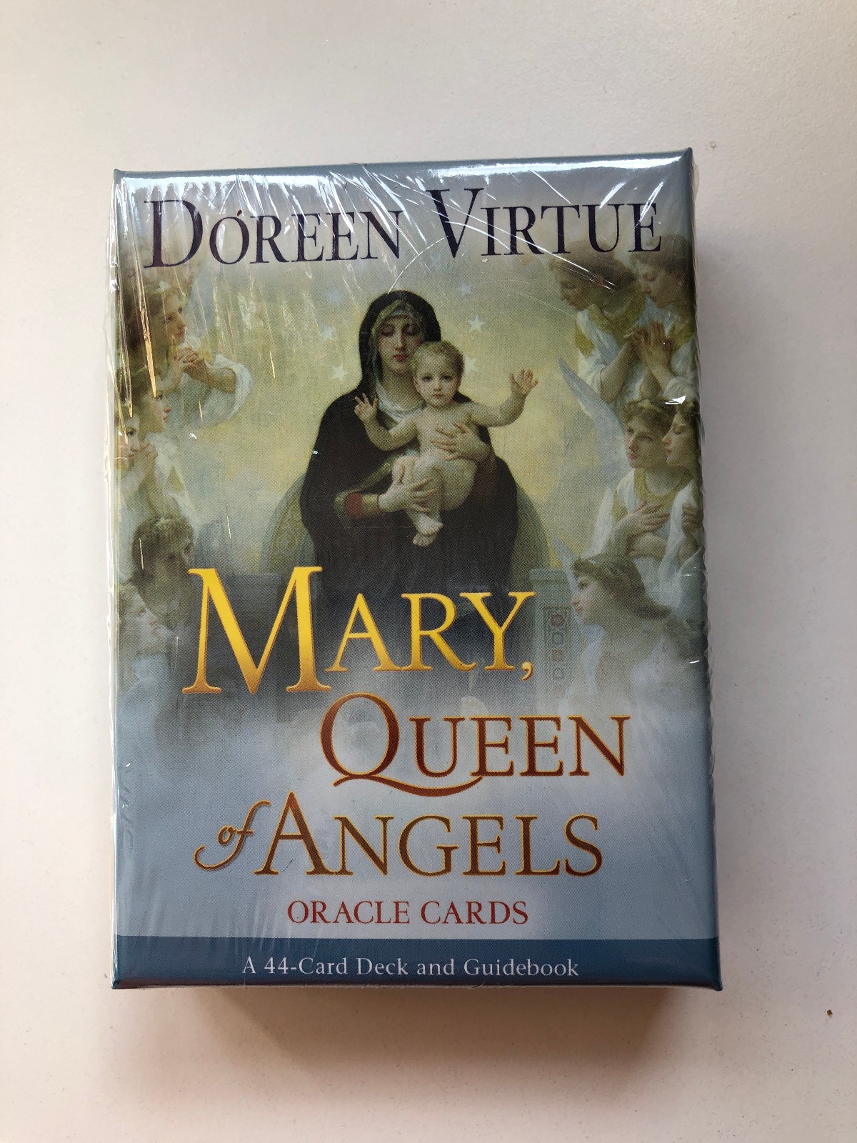 新品　MARY, QUEEN of ANGELS オラクルカード Doreen Virtue Mary Queen Of Angels Oracle Cards OOP Genuine