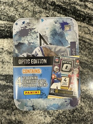 2023 Sealed Optic Micah Parsons Collectors Tin with 4 packs of Optic inside