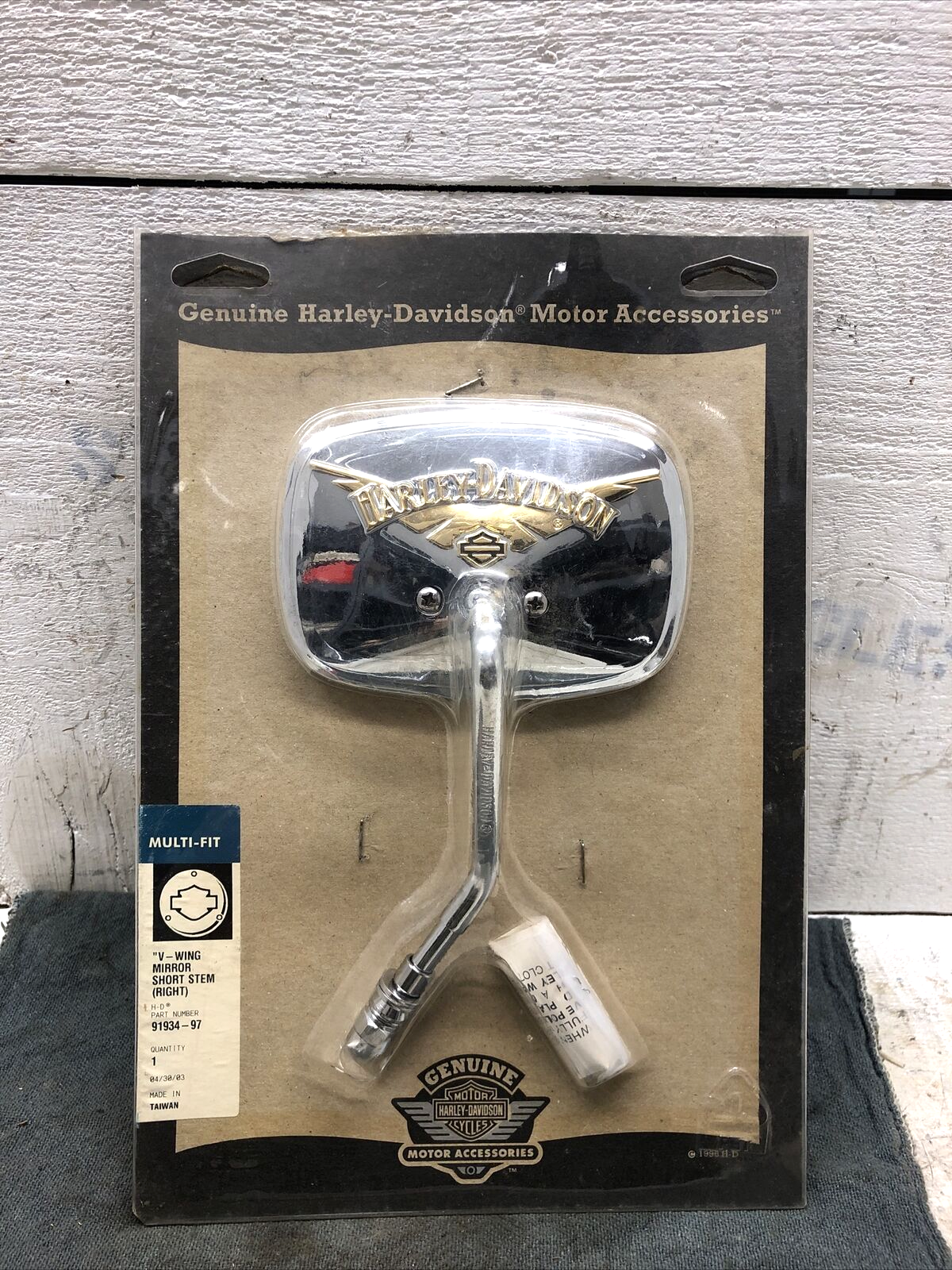 Harley Davidson Springer Softail V-Wing Mirror Right Side P