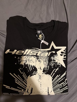 Hell Studios star Man tee High street trend Men Long Sleeve T-shirt