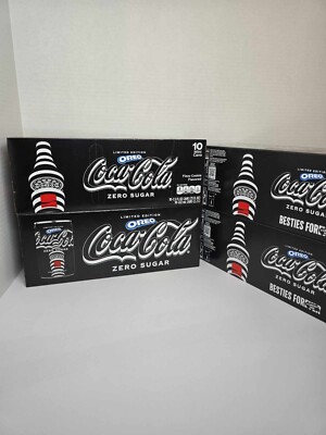 Oreo Coca-Cola Zero Sugar LIMITED EDITION 7.5 oz 10 Pack Mini Cans 
