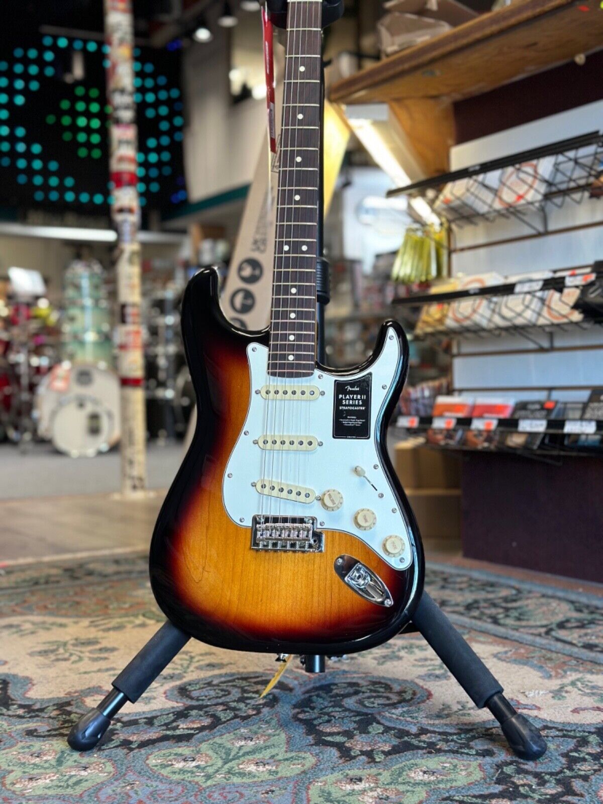 Fender Player II Stratocaster, Rosewood FB, 3 Tone Sunburst 751 W/ Free Shipping | eBay Fender Player II Stratocaster, Rosewood FB, 3 Tone Sunburst 751 W/ Free Shipping | eBay