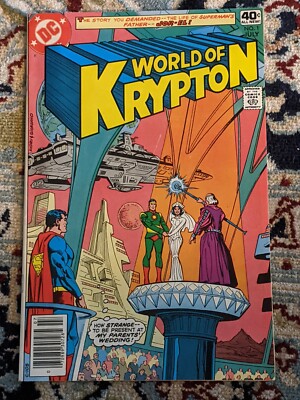 DC-World of Krypton-Issue 1-July 1979-(Andru & Giordano)-''The JOR-EL STORY''.Mint