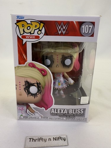 Funko POP WWE アレクサ・ブリス Alexa Bliss サイン入り Alexa Bliss Autographed WWE #107 Funko Pop! Figurine
