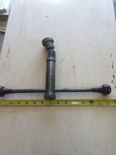 Craftsman 103 Drill Press Hub Handle, Pinion And Return Spring Housing