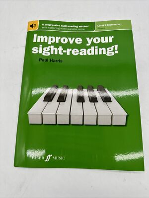 Improve Your Sight-Reading! Piano Level 2: Elementary by Paul Harris (English) P