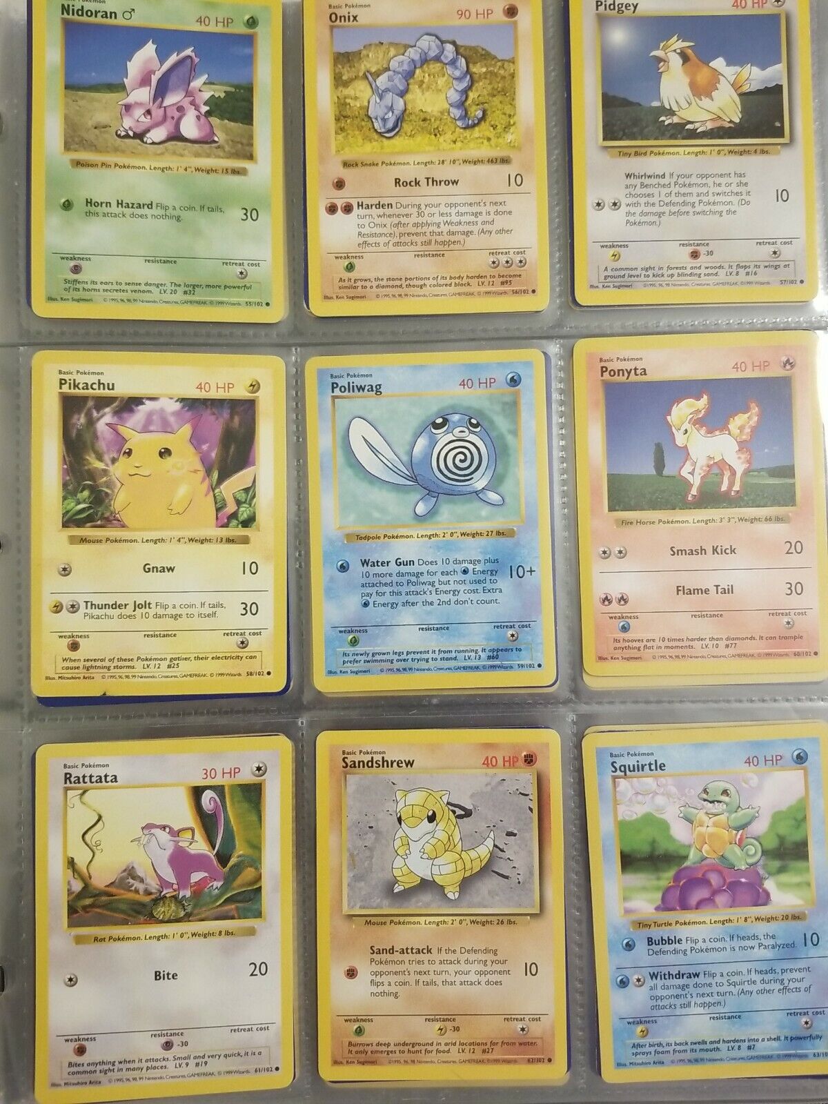::Pokemon - 1999 Base Set - Unlimited & Shadowless Vintage WoTC - Choose Your Card