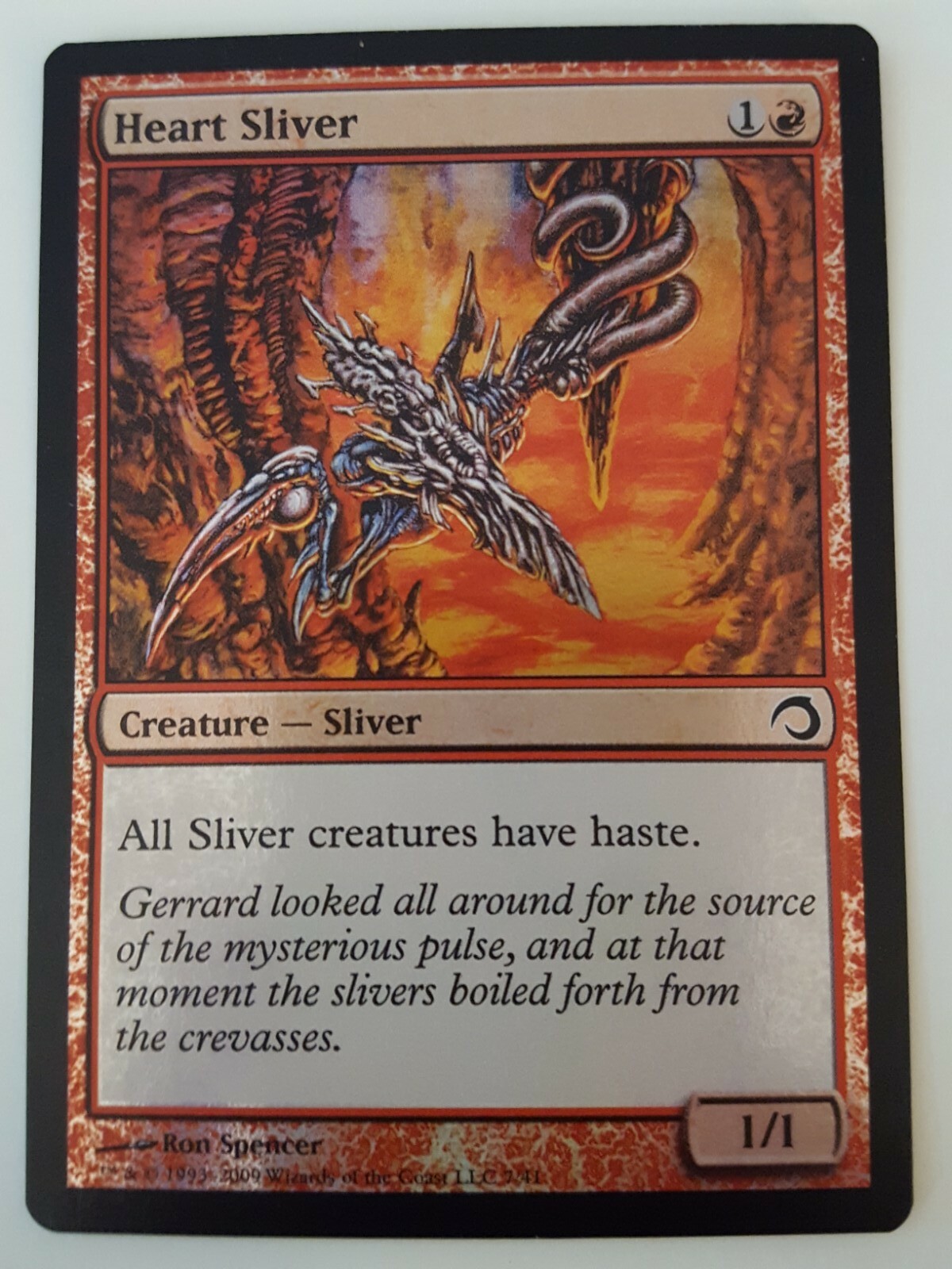 MTG Heart Sliver Premium Deck Series Slivers NM Card | eBay