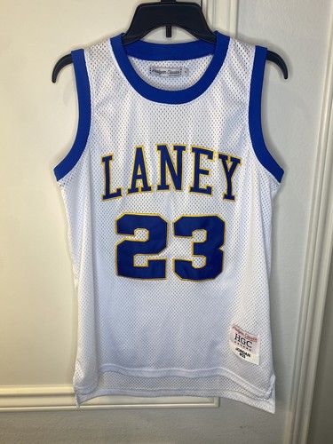 新品タグ　Laney Highschool バスケジャージ23 Jordan MICHAEL JORDAN LANEY HIGH SCHOOL BASKETBALL JERSEY (WHITE