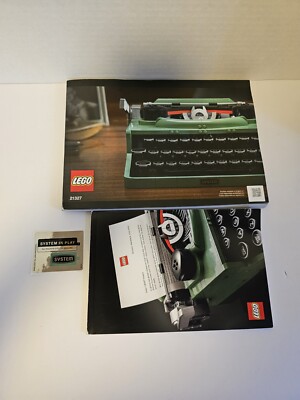 Lego Ideas Typewriter 21327  Set NO BOX NEW SEALED BAGS FREE SHIPPING!