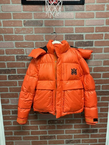 ◆AMIRI◆ジャケット Amiri Orange Down Jacket Size Small 100% Authentic $1850