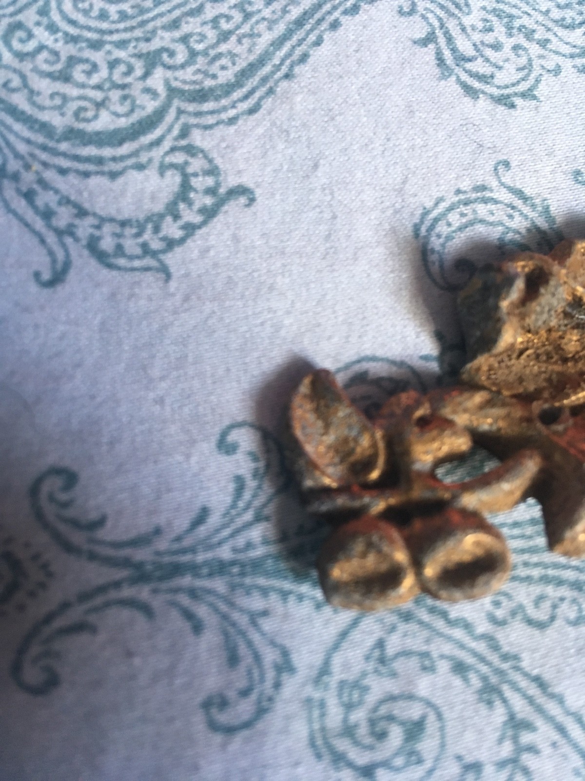 Decorative Lead/Zinc floral cast