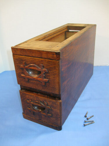 Pair of TREADLE SEWING MACHINE DRAWERS with Frame