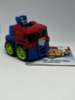 TRANSFORMERS RESCUE BOTS ACADEMY MINI BOT RACERS OPTIMUS PRIME