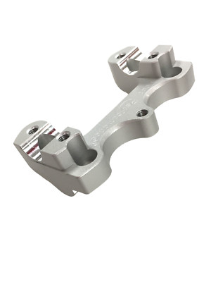 HELIBARS HR05166 Handlebar Riser Silver Fits 17-23 G310R G310Gs