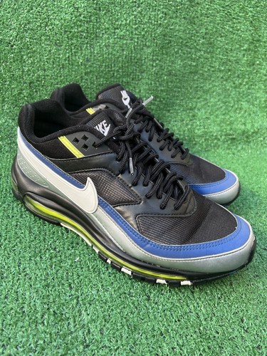 Nike Air Max 97 BW Black Metallic Silver 2018 AO2406-003 Pre-owned No Box