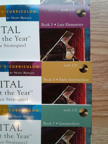 2 3 4 5 Piano Music Books FJH Pianist's curriculum Helen Marlais In Recital CDs
