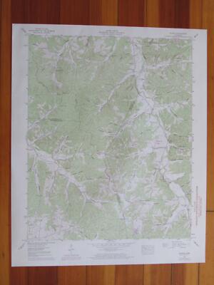 Ruskin Tennessee 1974 Original Vintage USGS Topo Map