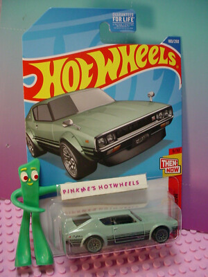 NISSAN SKYLINE 2000 GT-R #180 Gamestop Exclusive green☆THEN NOW