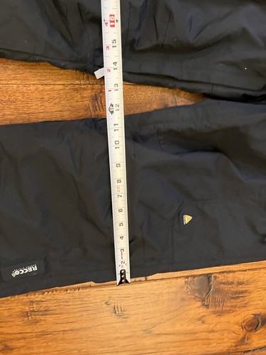 Men&rsquo;s Ripzone Black Ski/ Snowboard Pants W/ Ricco Avalanche Rescue System sz MM