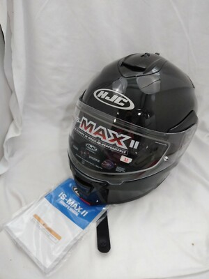 NEW HJC IS-Max II Helmet / Black / 980-603 / With Helmet Bag