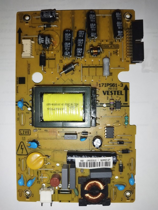 Platine Alimentation 17ips61-3p De La Marque Vestel