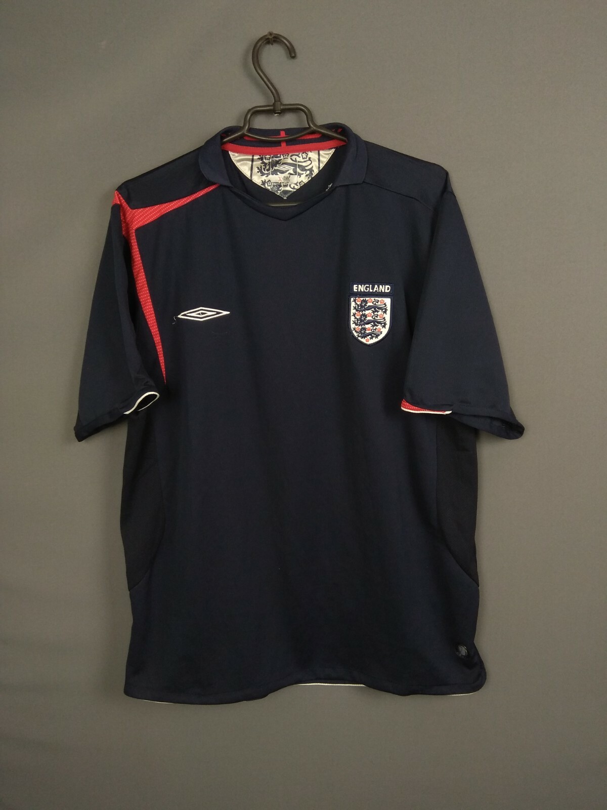 05-07　イングランド代表　GK　ユニホーム ユニフォームショップ O.K.A. England GK ゴールキーパー 2005-2007