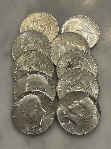 [Lot of 10] - 1964 Kennedy Half Dollar - 90% Silver Choose How Many Lots of 10!