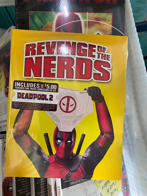 Revenge of the Nerds (Blu-ray 2018) Deadpool Photobomb Slipcover Sealed NEW