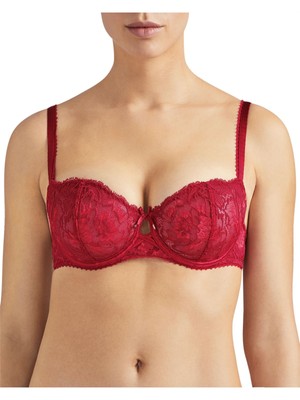 

AUBADE Intimates Красный бюстгальтер на косточках с получашками и эффектом пуш-ап, QA14