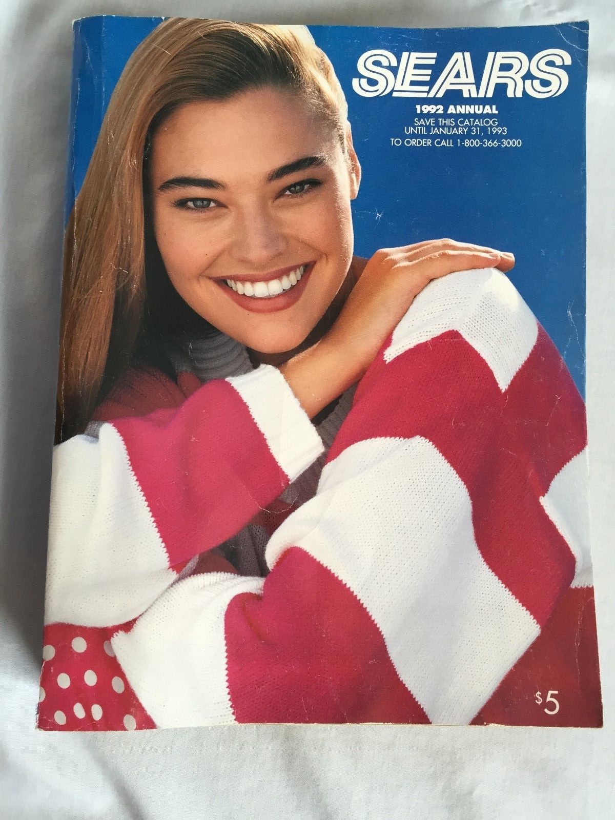 3 SEARS CATALOGS, 1992 ANNUAL,  1992-93 FALL WINTER, 1993 SPRING SUMMER ANNUAL